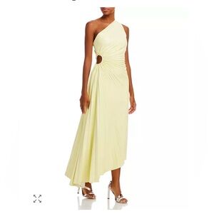 A.L.C. Yellow Halter Dress